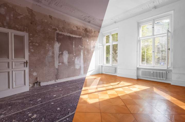 Travaux de rénovation d'intérieur, Saint-François